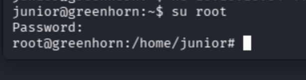 Successful SSH login as root after recovering the password