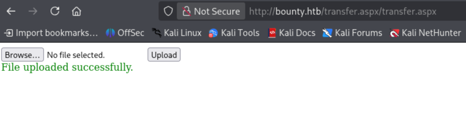 Uploaded ASPX file executing successfully on IIS