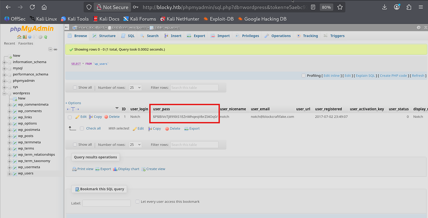 Crackstation website showing hash input and no result found