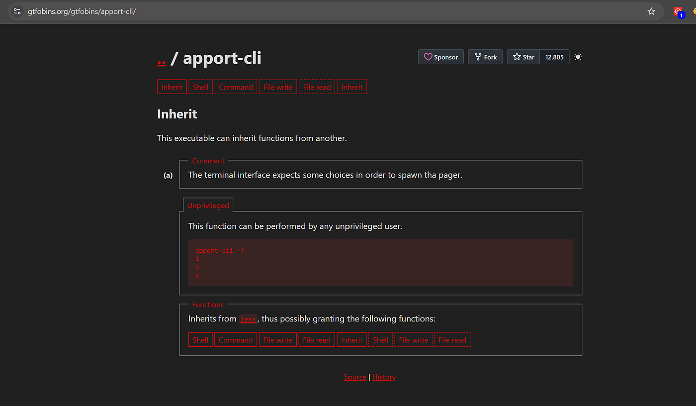 Terminal output of sudo -l showing logan can run apport-cli as root