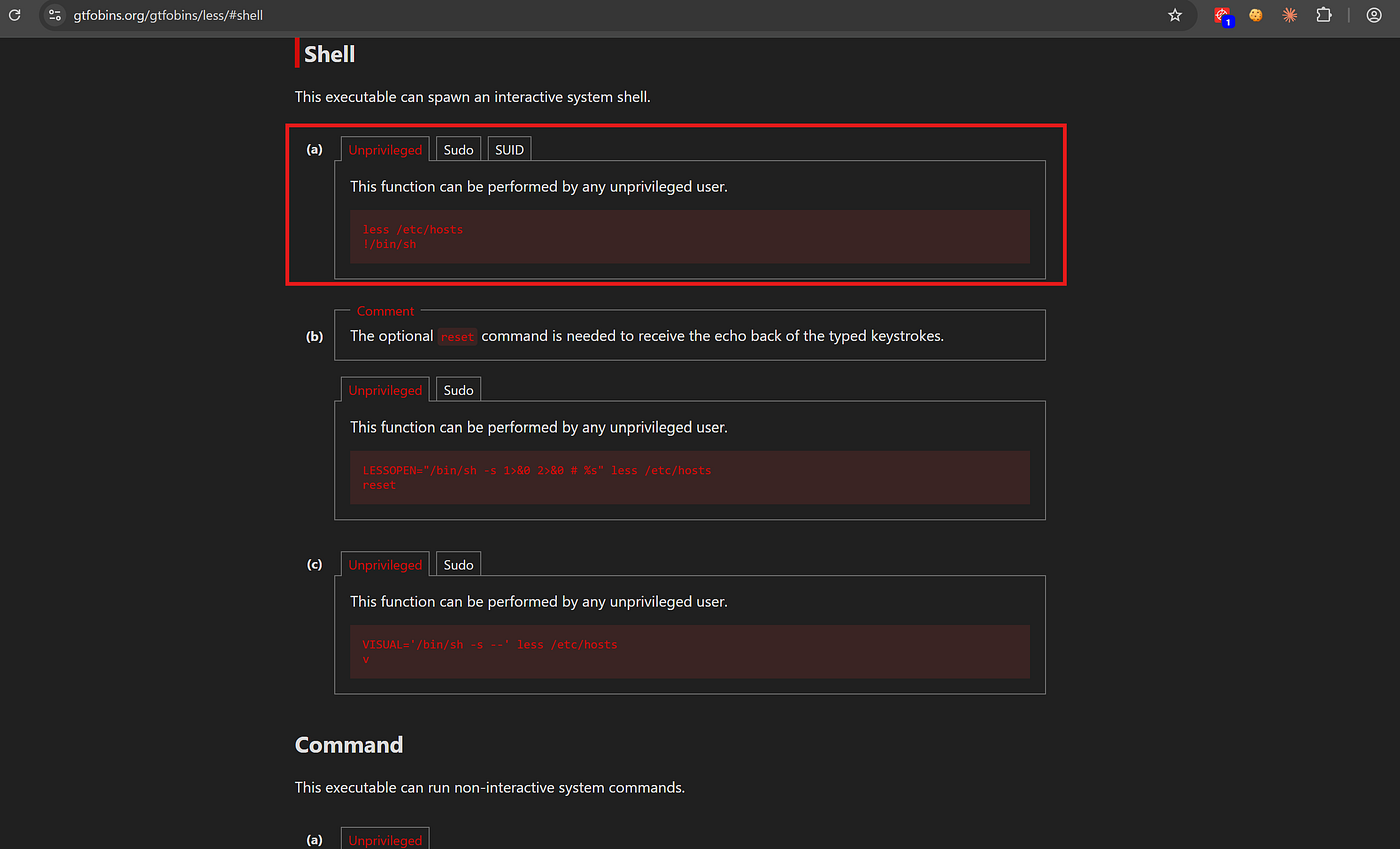 Terminal output of sudo apport-cli -f 1 2 v showing interactive menu and less prompt