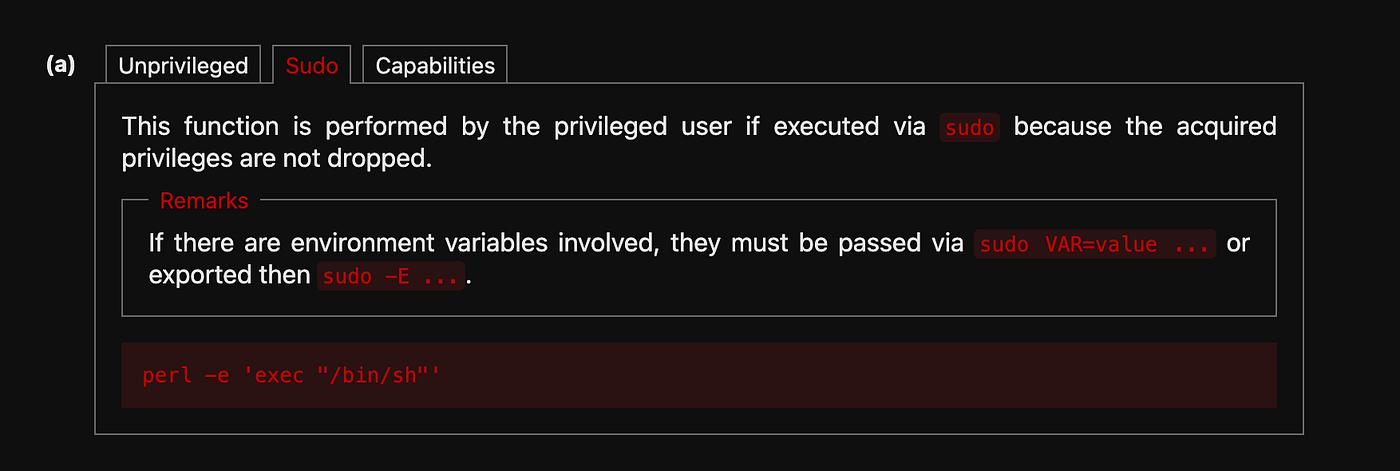 Terminal output of sudo perl -e 'exec /bin/sh' showing root shell
