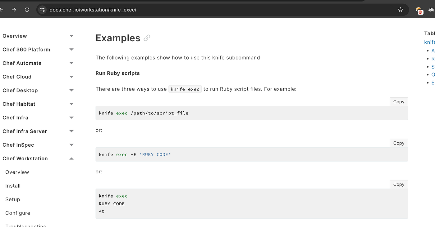 Stack Overflow page showing a Ruby code snippet using system('ls') to execute commands.