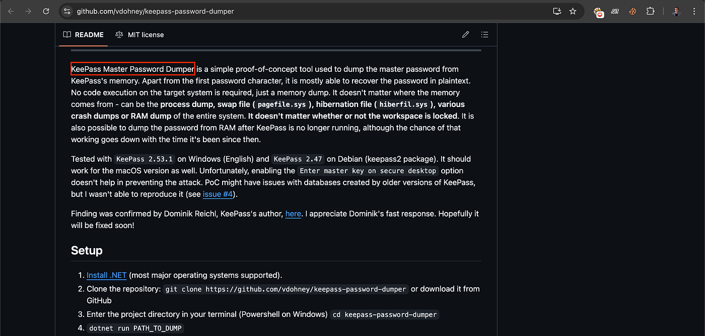 Terminal showing apt install keepass2 and launching keepass2.