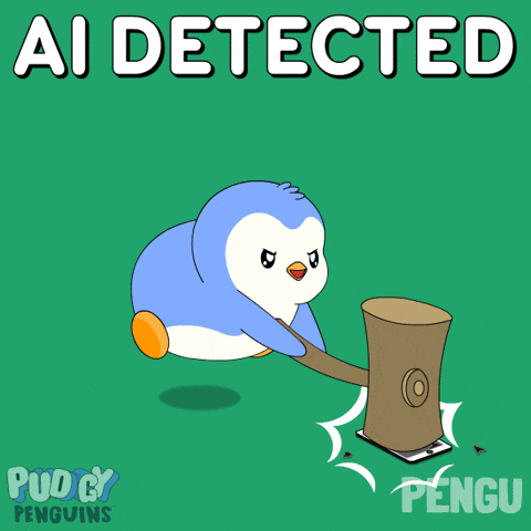 Animated GIF showing a chat interface where a user asks an AI about its security policies and the AI responds by revealing an API key.