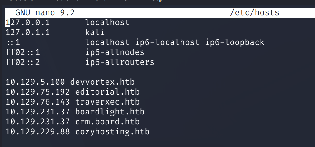 HTB CozyHosting