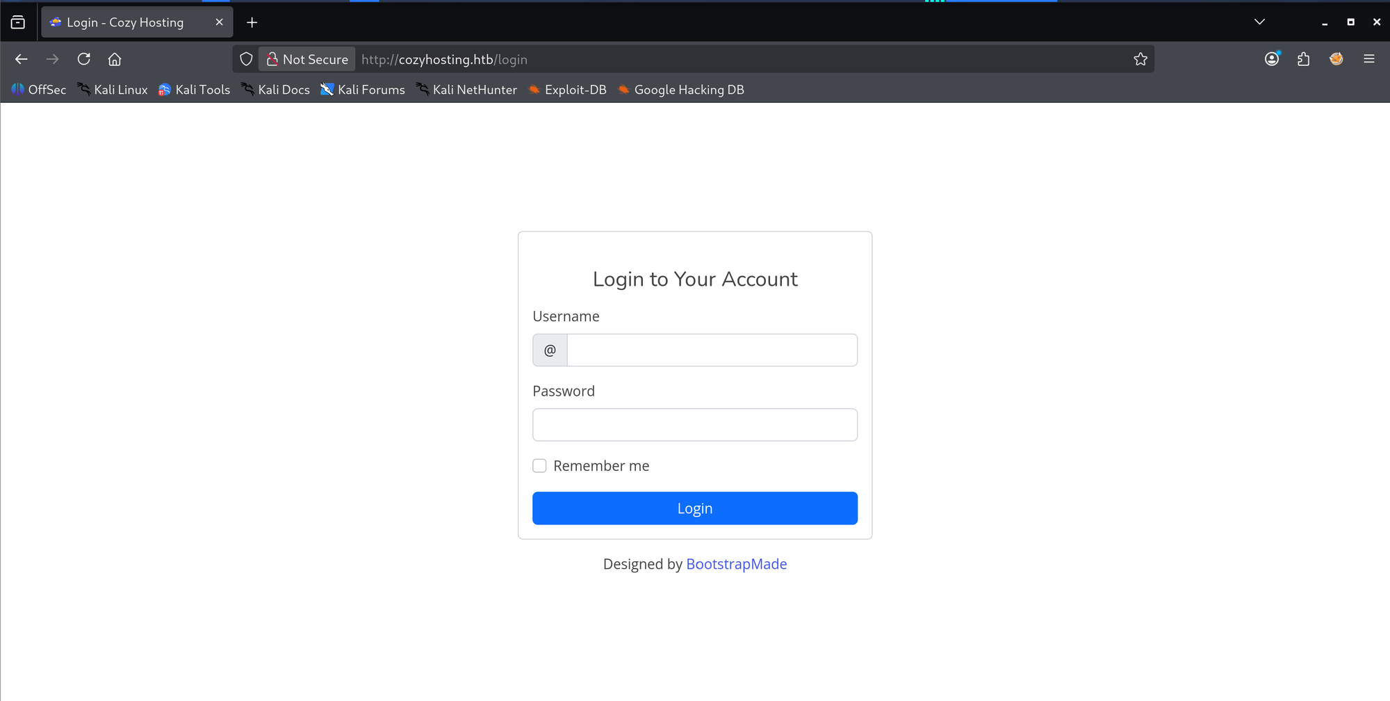 HTB CozyHosting